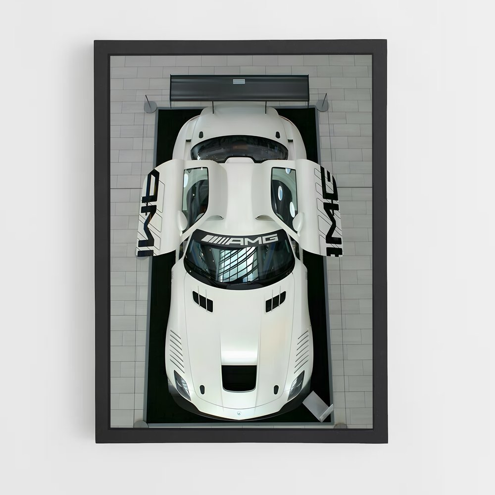 Poster Sls amg gt élégant – affiche Mercedes (vue 2)